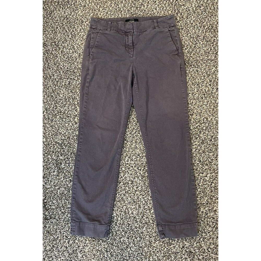 J. Crew Womens Jeans Gray Skinny Low Rise Pockets Size 6 Pre-Loved!